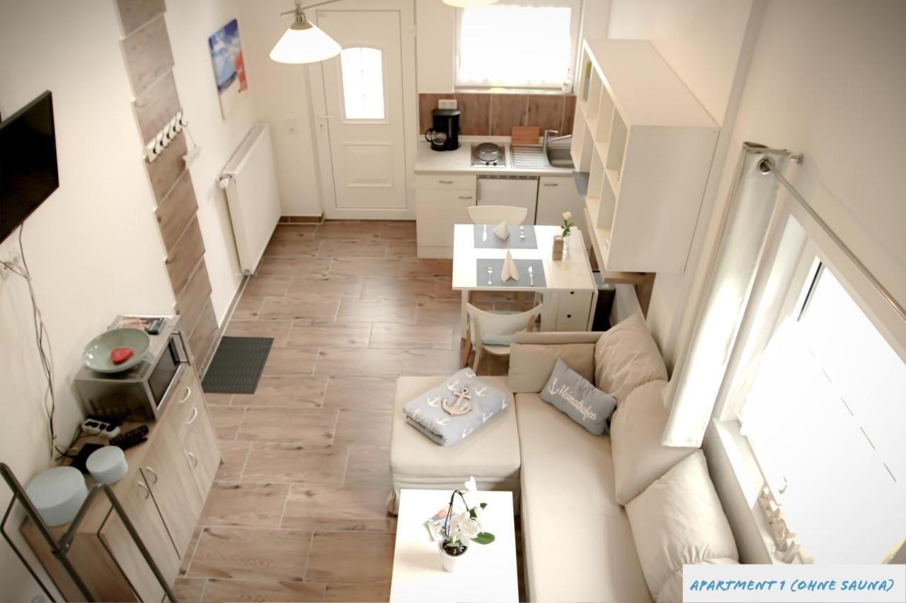 Tolles Studio Apartment In Tossens Fuer Junge Paare Esterno foto