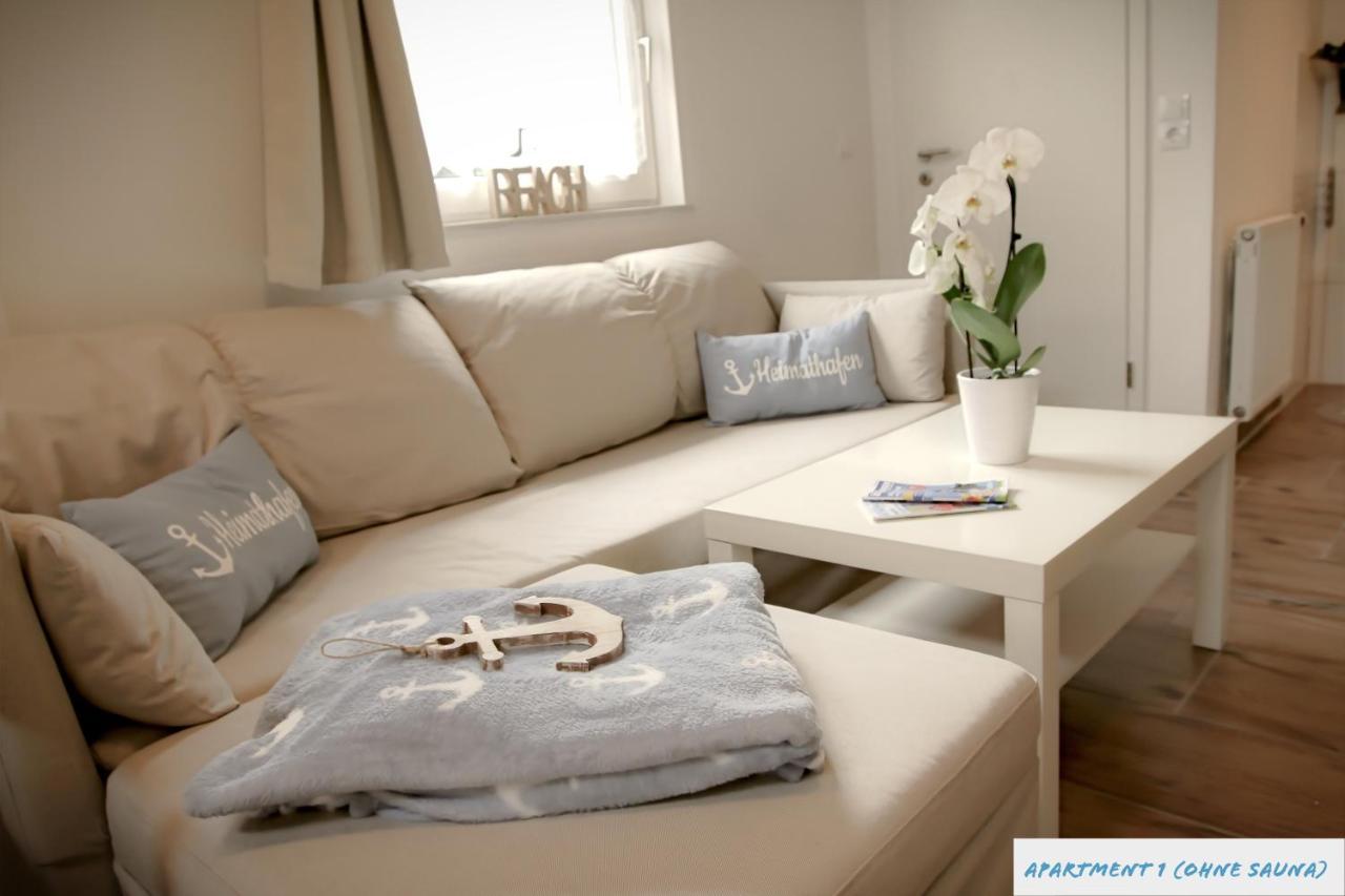 Tolles Studio Apartment In Tossens Fuer Junge Paare Esterno foto